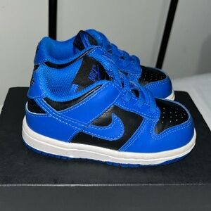 Blue/Black dunks toddler